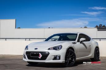 SUBARU BRZ CR TEK SATIN BLACK
